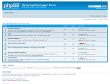 Tablet Screenshot of forum.fmstartingpoint.com